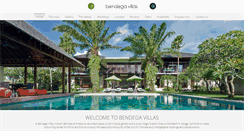 Desktop Screenshot of bendegavillasbali.com